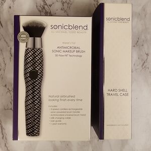 Sonicblend Makeup Brush By Michael Todd with Antimicrobial Technology